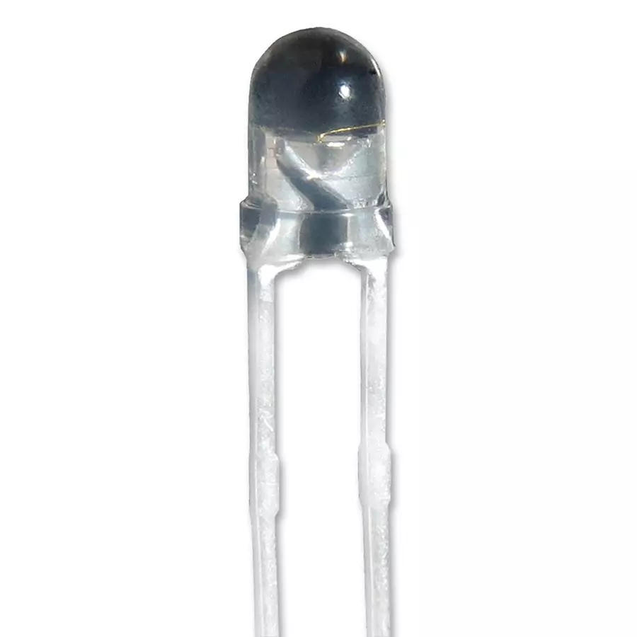 KINGBRIGHT LED, 3 mm, Green, 8000Mcd, 525Nm, L-7104ZGCK (Pack of 5)