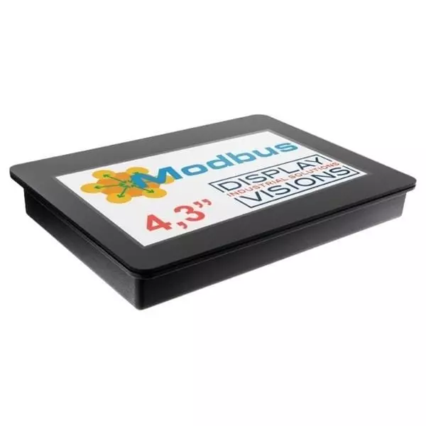Display Visions LED Touch Display RS-485 Interface, HMI043WM-42ATCS