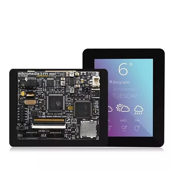 MIKROELEKTRONIKA TFT-LCD Display 320x240 Pixels, MIKROE-4312