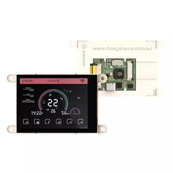 4D Systems TFT-LCD Display 240x320 Pixels, gen4-RP2350-28CT