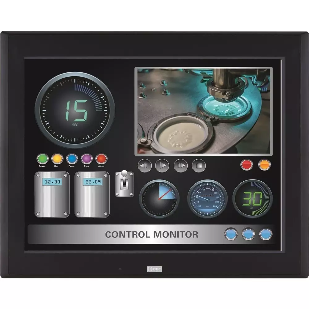 IDEC Hg3G-V8 Type Programmable Display (Screen Size 8.4 Inches), HG3G-V8XT22MF-B