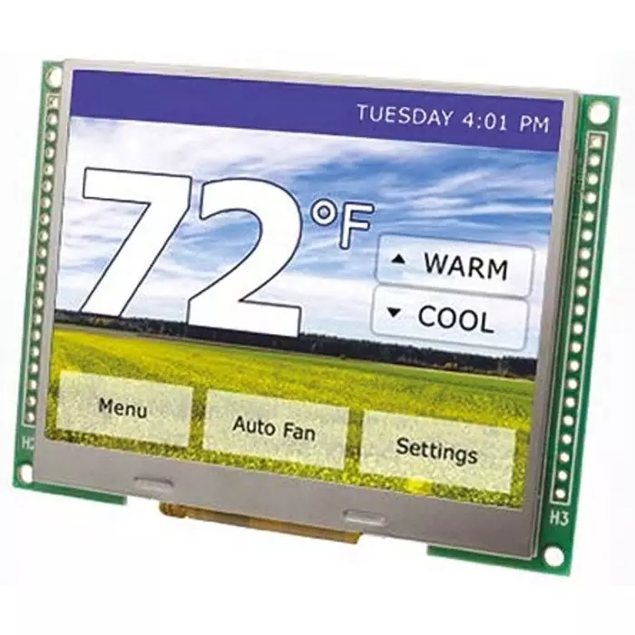 Displaytech TFT LCD Colour Display / Touch Screen 4.3in 480x272pixels, INT043BTFT-TS (Pack of 50)