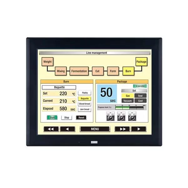 IDEC Hg4G-V Type Programmable Display +12.1 Inch, HG4G-VCXT22MF-B