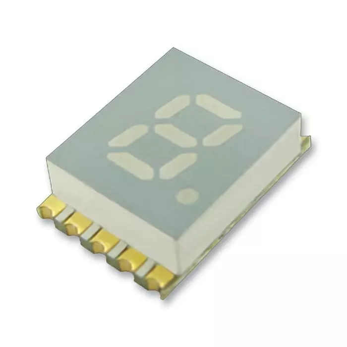 KINGBRIGHT Disp, Smd, 0.2", Cmn Cathode, Green, KCSC02-102