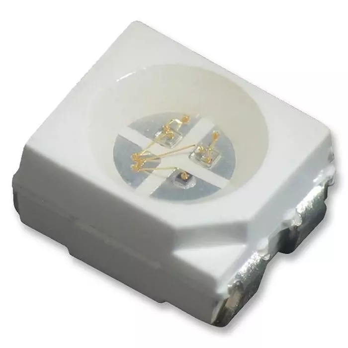 KINGBRIGHT LED, Smd, Rgb, 220/500/100Mcd, KAA-3528RGBS-11 (Pack of 5)
