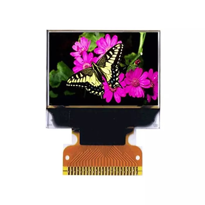 Midas Passive Matrix OLED Display Blue, Green & Red 96x64 Pixels COG Parallel SPI Interface, MCOT096064A1Z-RGBM