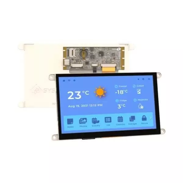 4D Systems TFT-LCD Display 800x480 Pixels, GEN4-ESP32-70CT