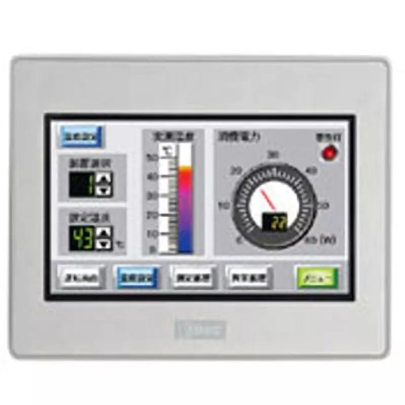 IDEC Hg1G Type Programmable Display Silver, Hg1G4Vt22Tfs