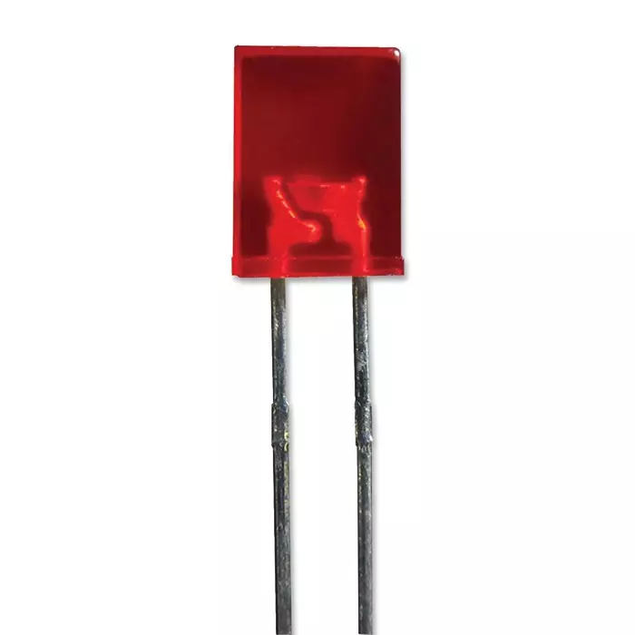 KINGBRIGHT LED, 2X5 mm, Super-Red, 3Mcd, 625Nm, L-103IDT (Pack of 5)