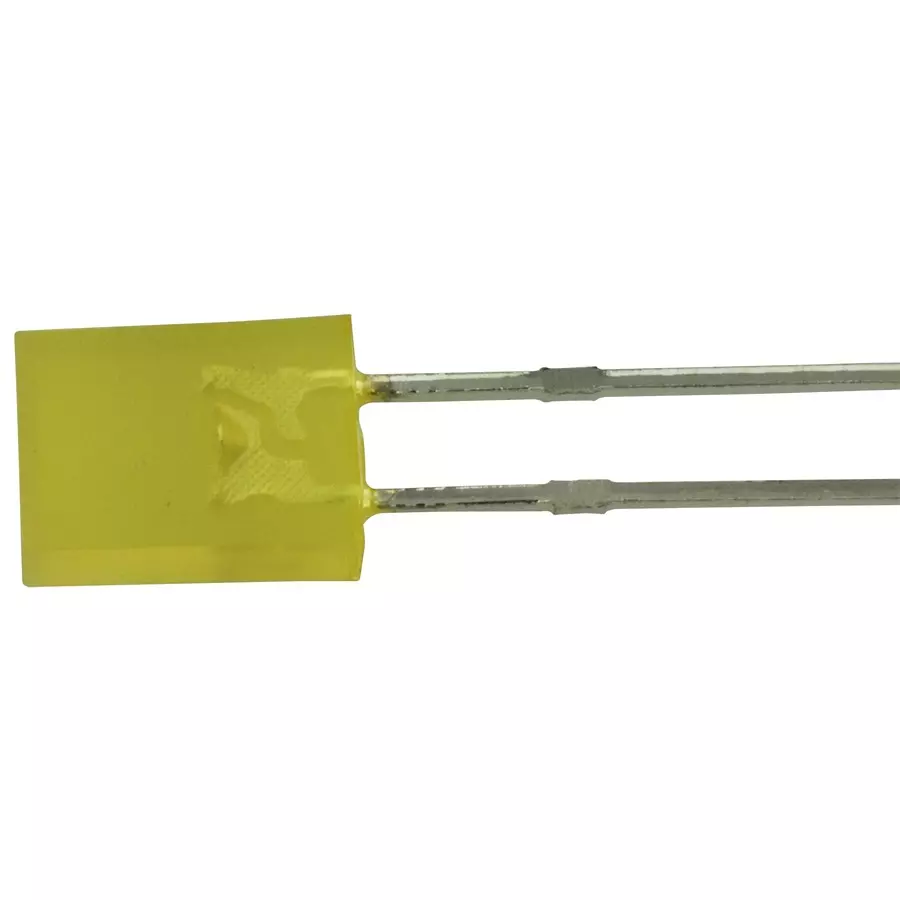 LUMEX LED, YELLOW, 5MM X 2MM, 10MCD, 585NM, SSL-LX2573YD..