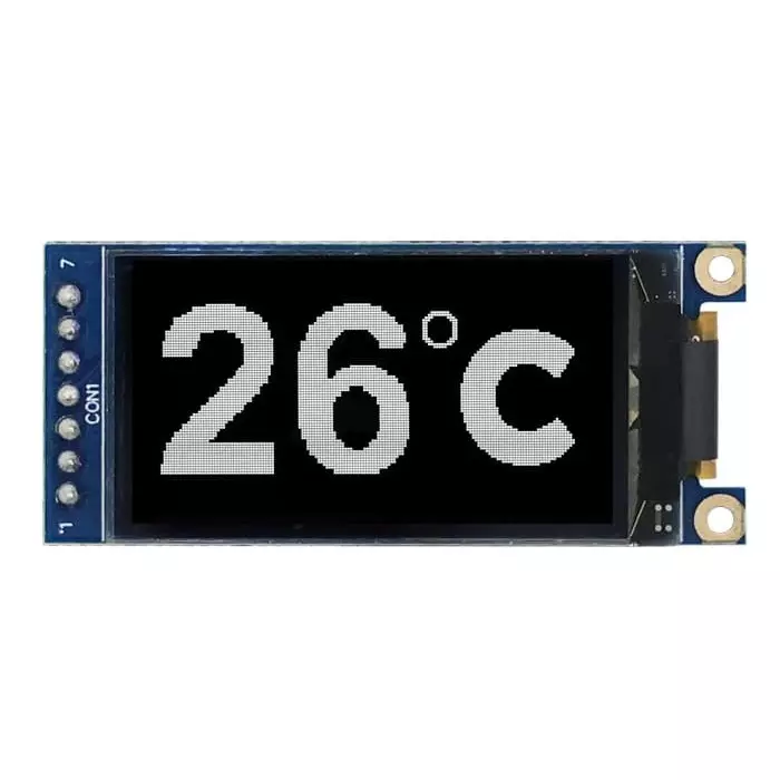 Midas Passive Matrix OLED Display 3.91 cm (1.54 inch) 160x80 Pixels, MDOB160080AV-WS