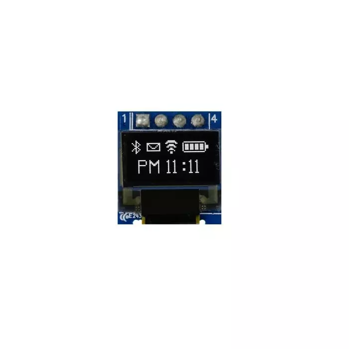 Midas Passive Matrix OLED Display 1.24 cm (0.49 inch) 64x32 Pixels, MDOB064032AV-WI