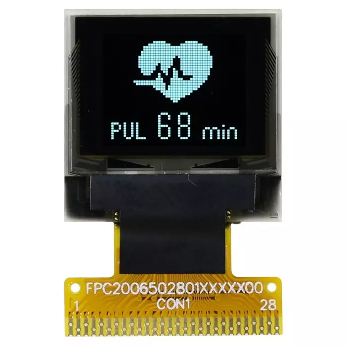 Midas Passive Matrix OLED Display 1.67 cm (0.66 inch) 64x48 Pixels, MCOT064048A1V-WM