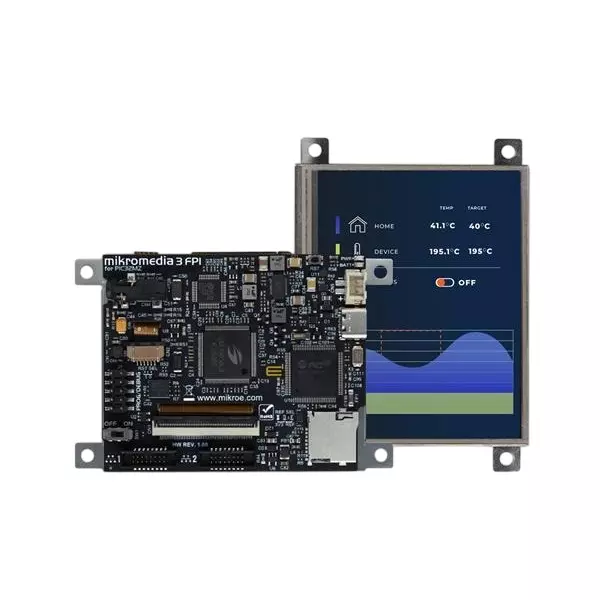 MIKROELEKTRONIKA TFT/OLED Drivers 320x240 Pixels, MIKROE-6285