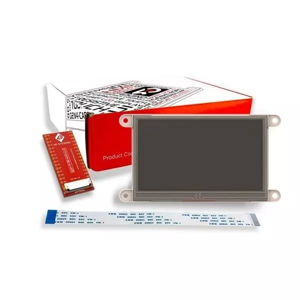 4D Systems TFT-LCD Display 480x272 Pixels, gen4-FT812-43T