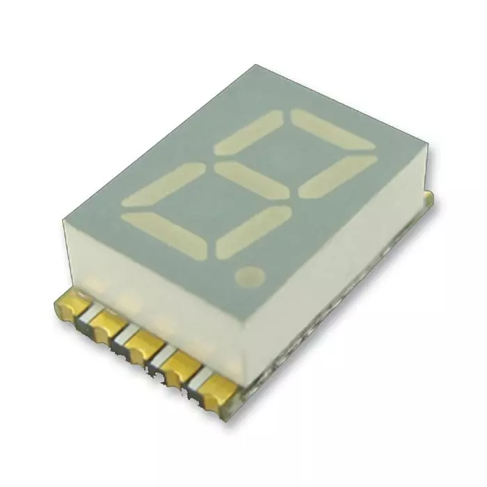 KINGBRIGHT Disp, Smd, 0.3", Cmn Anode, Green, KCSA03-102