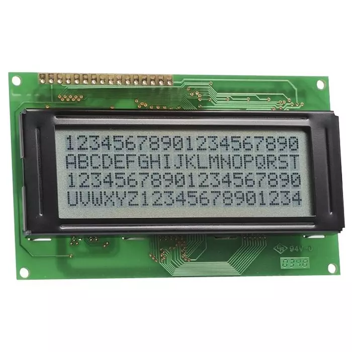 LUMEX DISPLAY, DOT MATRIX, LCD, 20 X 4, LCM-S02004DSR
