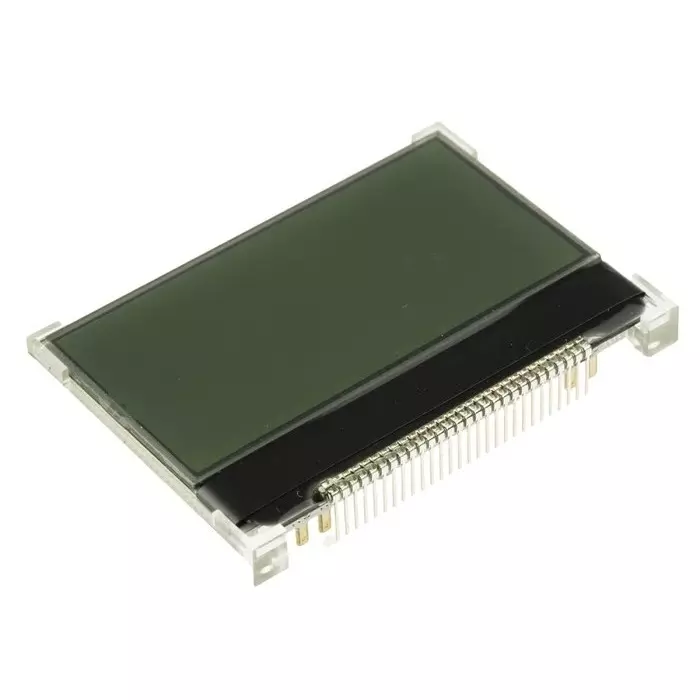 Displaytech Graphic LCD Display Black on Blue Green Red Transflective, 64128K-FC-BW-RGB