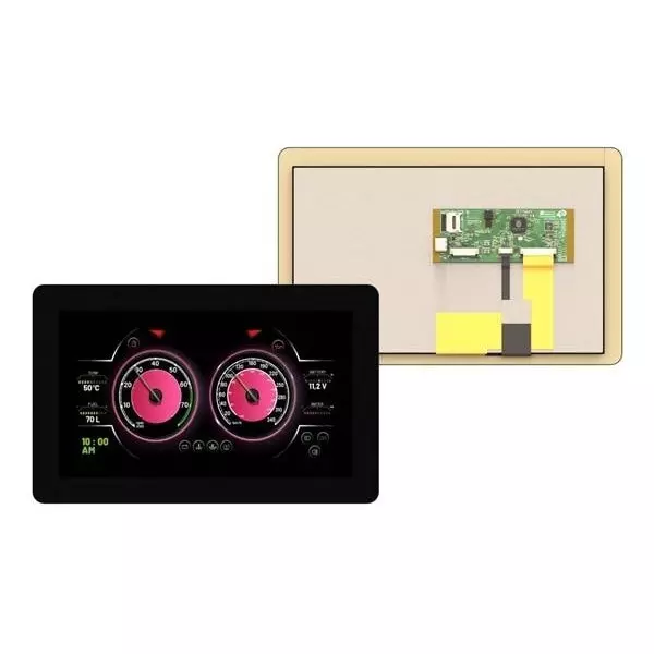 4D Systems TFT-LCD Display 800x480 Pixels, RP2350-90CT-CLB