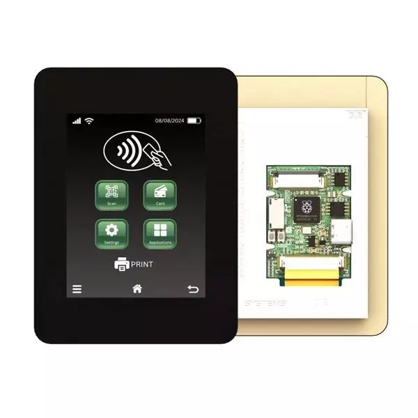 4D Systems TFT-LCD Display 240x320 Pixels, gen4-RP2350-32CT-CLB