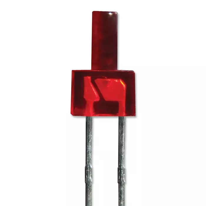 KINGBRIGHT LED, 2 mm, S-Red, 8Mcd, 635Nm, L-13ID (Pack of 5)