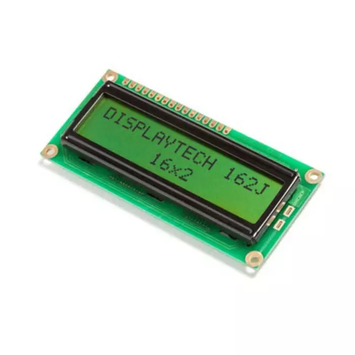 Displaytech 162J Alphanumeric LCD Display 2 Rows by 16 Characters Reflective, 162J BA BW (Pack of 250)
