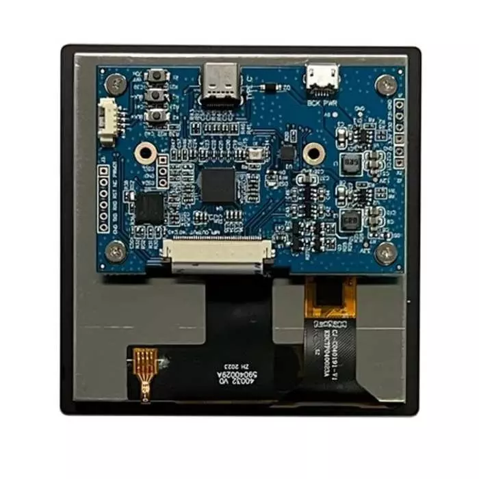 Midas TFT LCD Display 10.16 cm (4 inch) 720 x720 Pixels, MDT0400AC-USBC