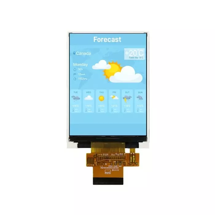 Midas TFT LCD Colour Display 8.12 cm (3.2 inch) QVGA 240x320 Pixels, MDT0320ASH-MULTI