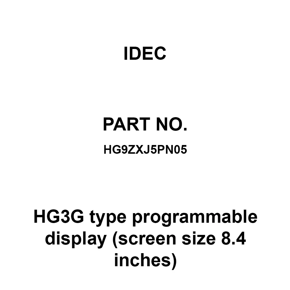 IDEC HG3G type programmable display (screen size 8.4 inches) Expansion Module Mounting Bracket, HG9ZXJ5PN05 (Pack of 5 Pcs)