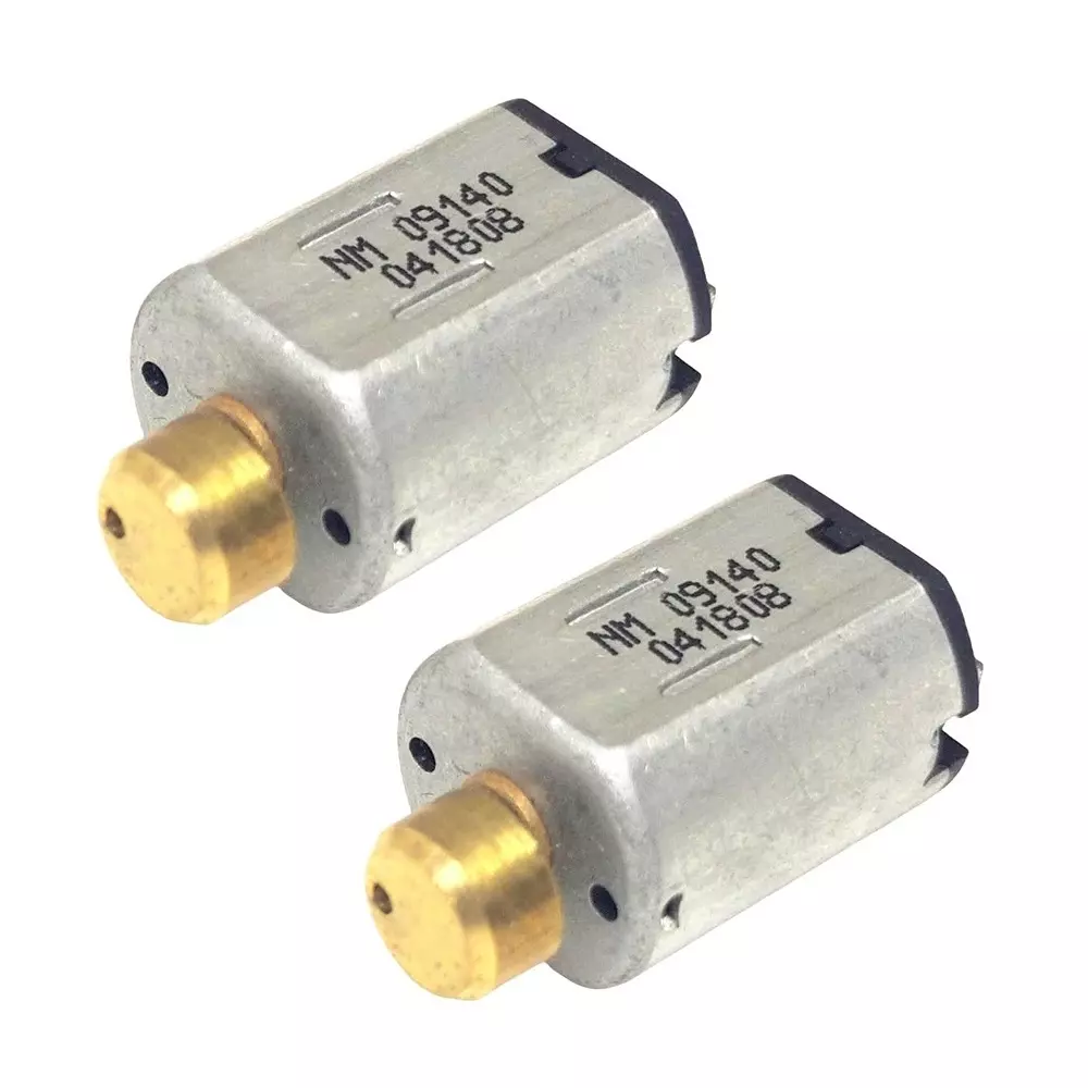 Invento N20 Vibration DC Motor 3-6 V Voltage 10x12x15 mm Size 10000 RPM Speed 5 g-cm Torque, ISC 151-X1 (Pack of 2 Pcs)