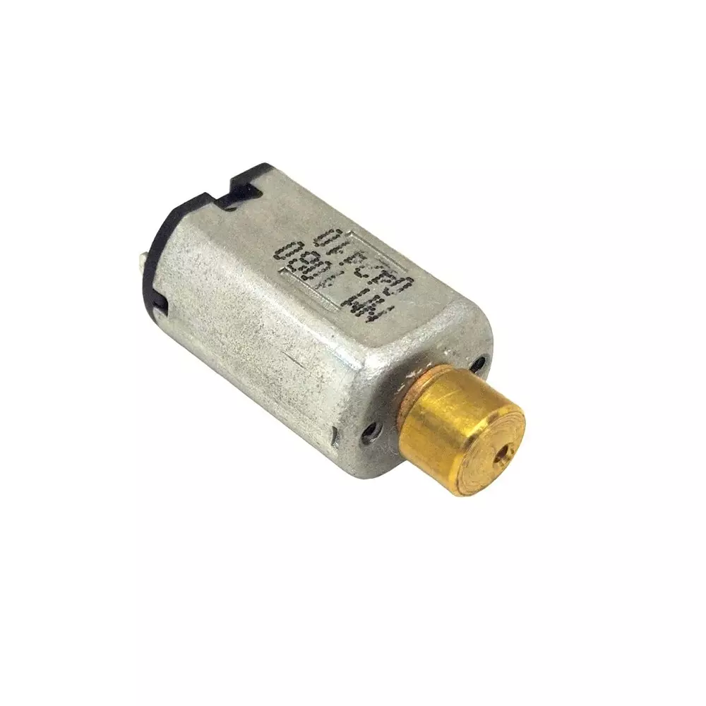 Invento Vibration DC Motor DC 3-6 V Voltage 15x10x8 mm Motor Size 12000 RPM Speed 4 mm Length, ISC 1165-X5 (Pack of 10 Pcs)