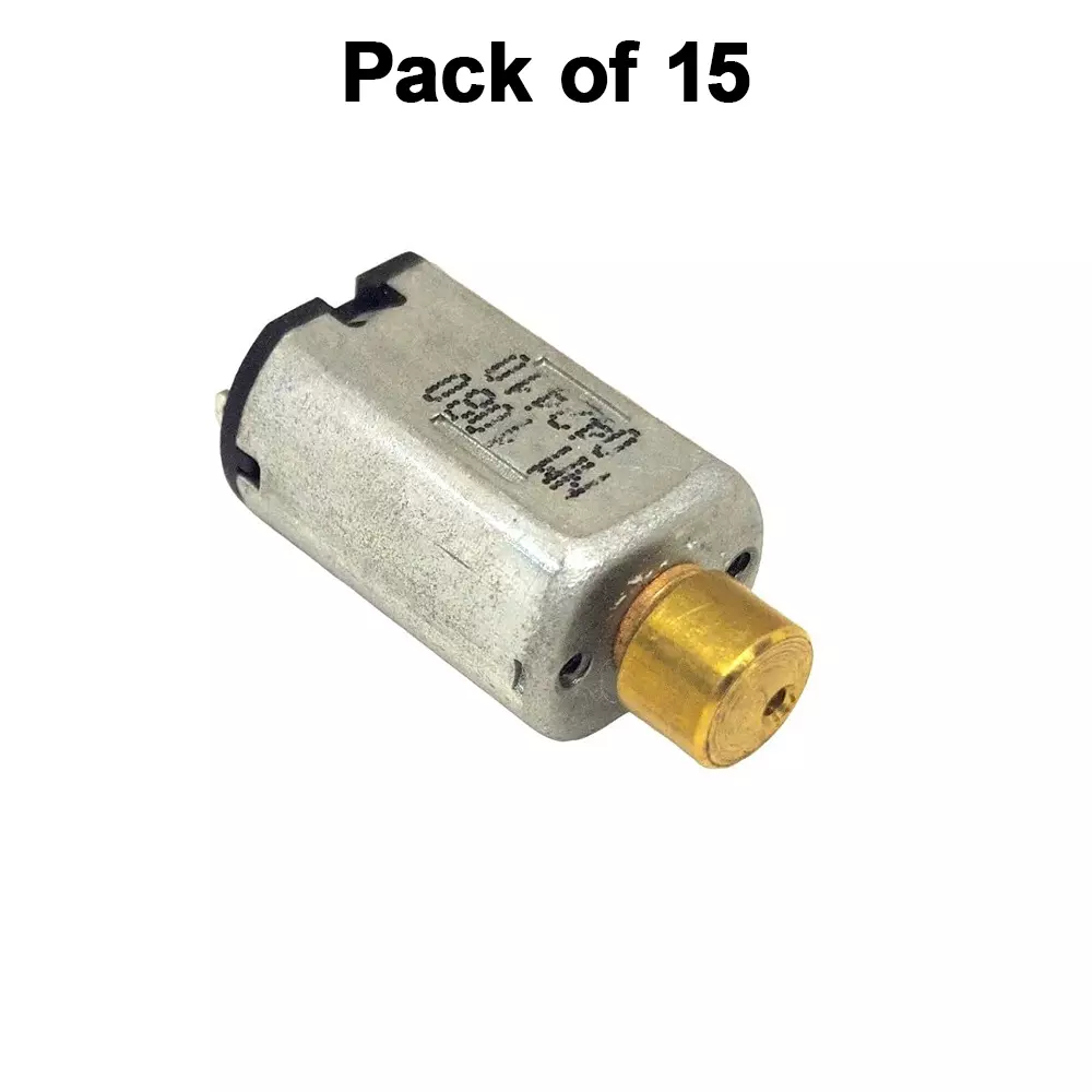 invento-vibration-dc-motor-dc-3-6-v-voltage-15x10x8-mm-motor-size-12000-rpm-speed-4-mm-length-isc-1165-x6-pack-of-15-pcs