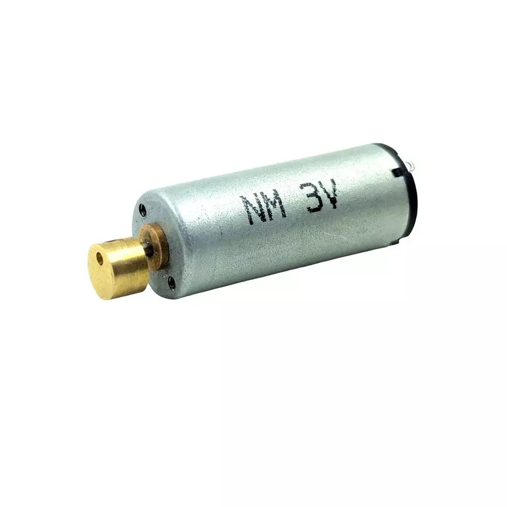Invento N60 Vibration DC Motor 3-6 V Voltage 12x30 mm Size 25000 RPM 6 mm Eccentric Weight Diameter, ISC 163-X8 (Pack of 25 Pcs)