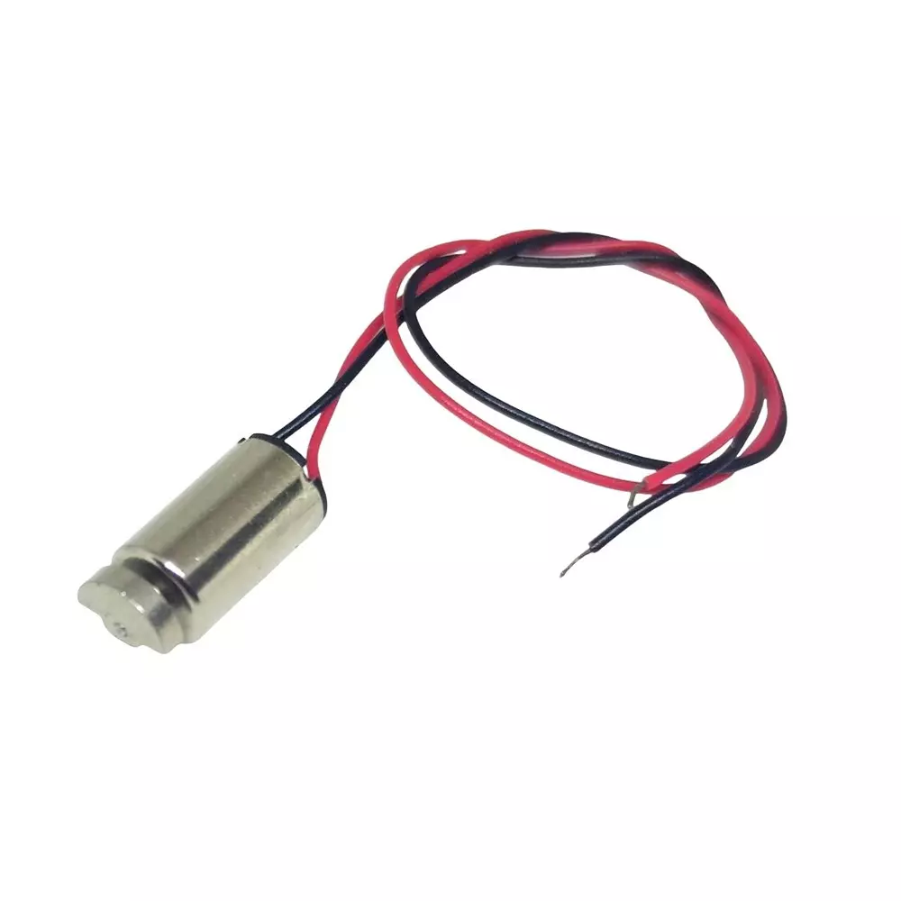 Invento 610 Vibration DC Motor 3.7-4.2 V Voltage 6x10 mm Size 8500 RPM 6 mm Eccentric Weight Diameter, ISC 160-X6 (Pack of 15 Pcs)
