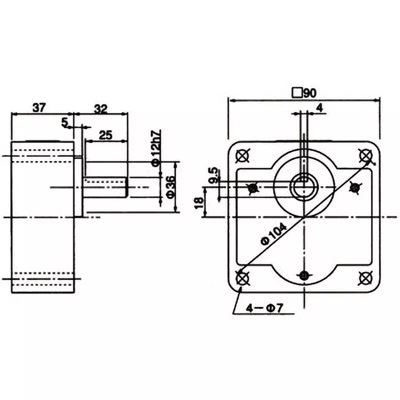 panasonic-gear-head-x-type-90-mm-size-and-6-reduction-ratio-mx9g6b