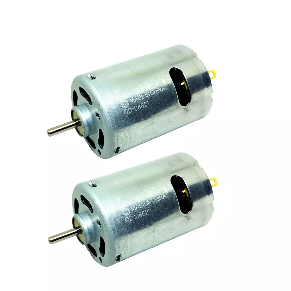 Invento RS-545SH DC Motor 6- 24 V DC 6800 RPM High Speed 176 g-cm Torque 36 mm Outside Diameter, ISC 1175-Y1 (Pack of 2 Pcs)