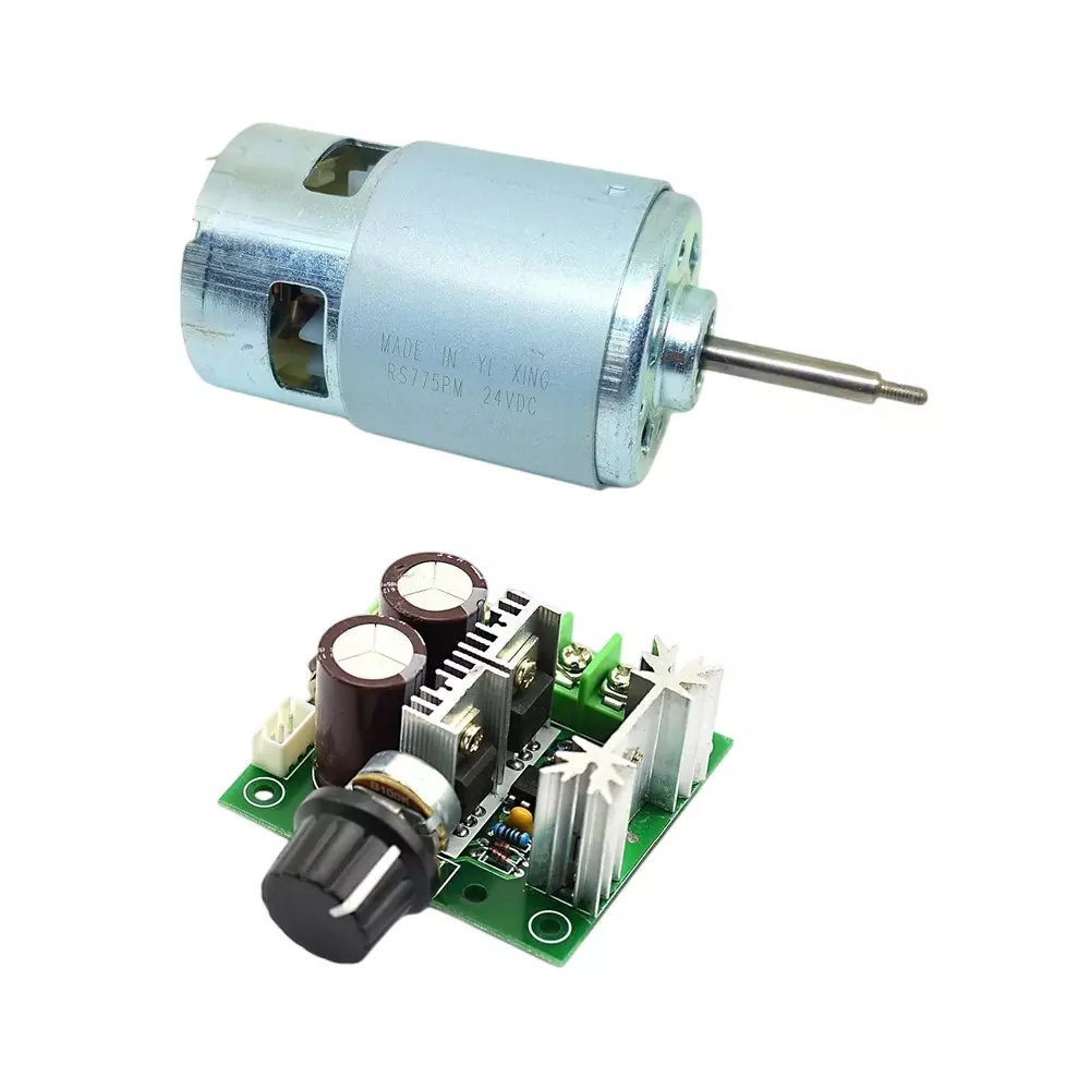Invento RS 755 Multi-Purpose DC Motor 12-24 V DC 19000 RPM High Speed with PWM Variable Speed Controller