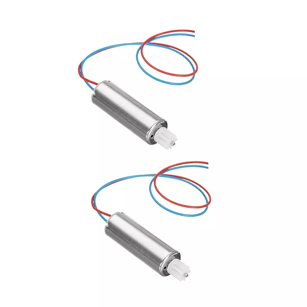 Invento 716 Micro DC Motor 3.7 V Voltage 48000 RPM Speed with 11 Teeth Plastic Gear, ISC 1040-B1 (Pack of 2 Kit)