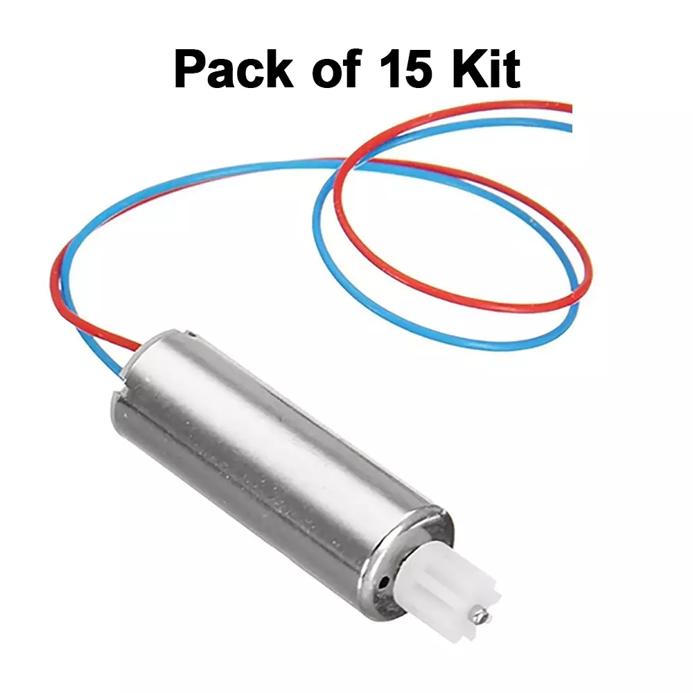 invento-716-micro-dc-motor-dc37-v-voltage-48000-rpm-speed-with-11-teeth-plastic-gear-isc-1040-b7-pack-of-15-kit