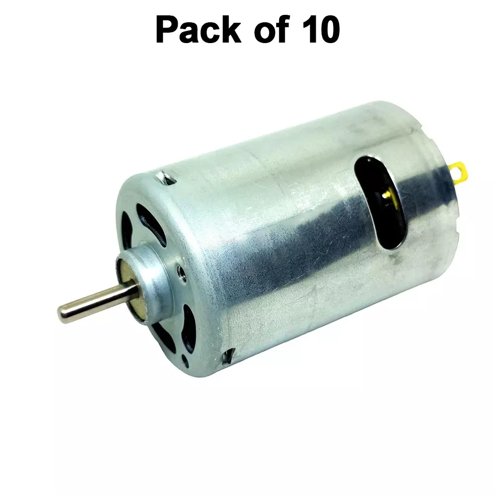 invento-10pcs-rs-545-sh-dc-motor-6v--24v-12v-dc-high-speed-6800-rpm-multi-purpose-motor-pcb-drill-rc-cars-airplane