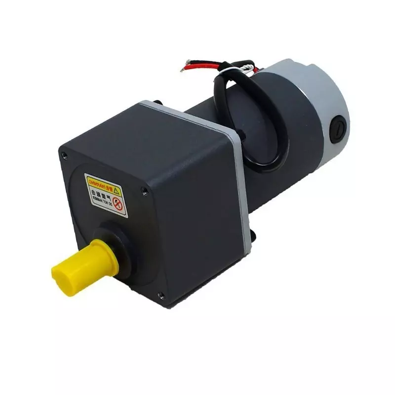Orange High Torque DC Gear Motor 24V 23RPM 147KG,CM
