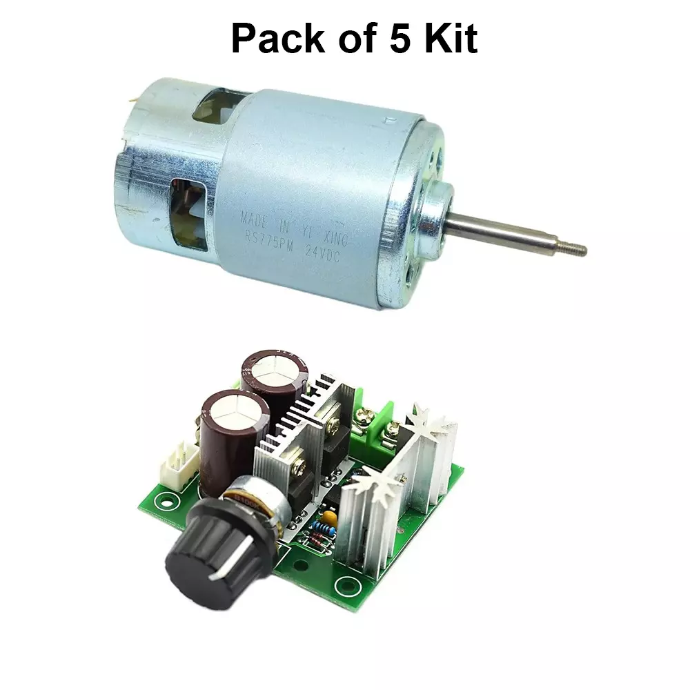 invento-rs-755-multi-purpose-dc-motor-12-24-v-dc-19000-rpm-high-speed-with-pwm-variable-speed-controller-pack-of-5-kit