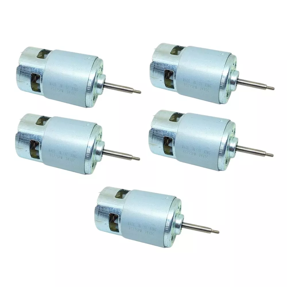 Invento Multi-Purpose DC Motor 12-24 V DC 3000-19000 RPM High Speed 45 mm Motor Diameter, RS 755 (Pack of 5 Pcs)