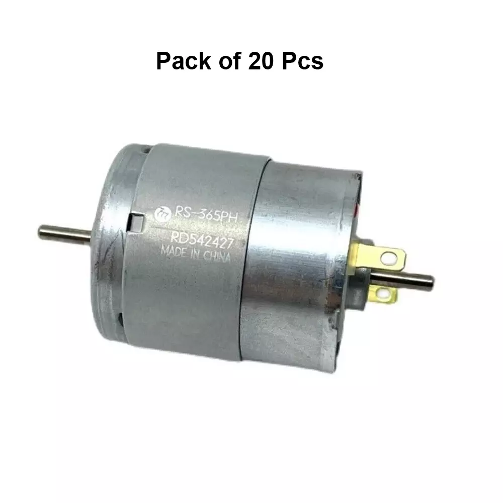 invento-20pcs-rs-365-ph-dc-motor-dual-shaft-6v--24v-12v-dc-high-speed-8500-rpm-multi-purpose-motor-pcb-drill-rc-cars-airplane
