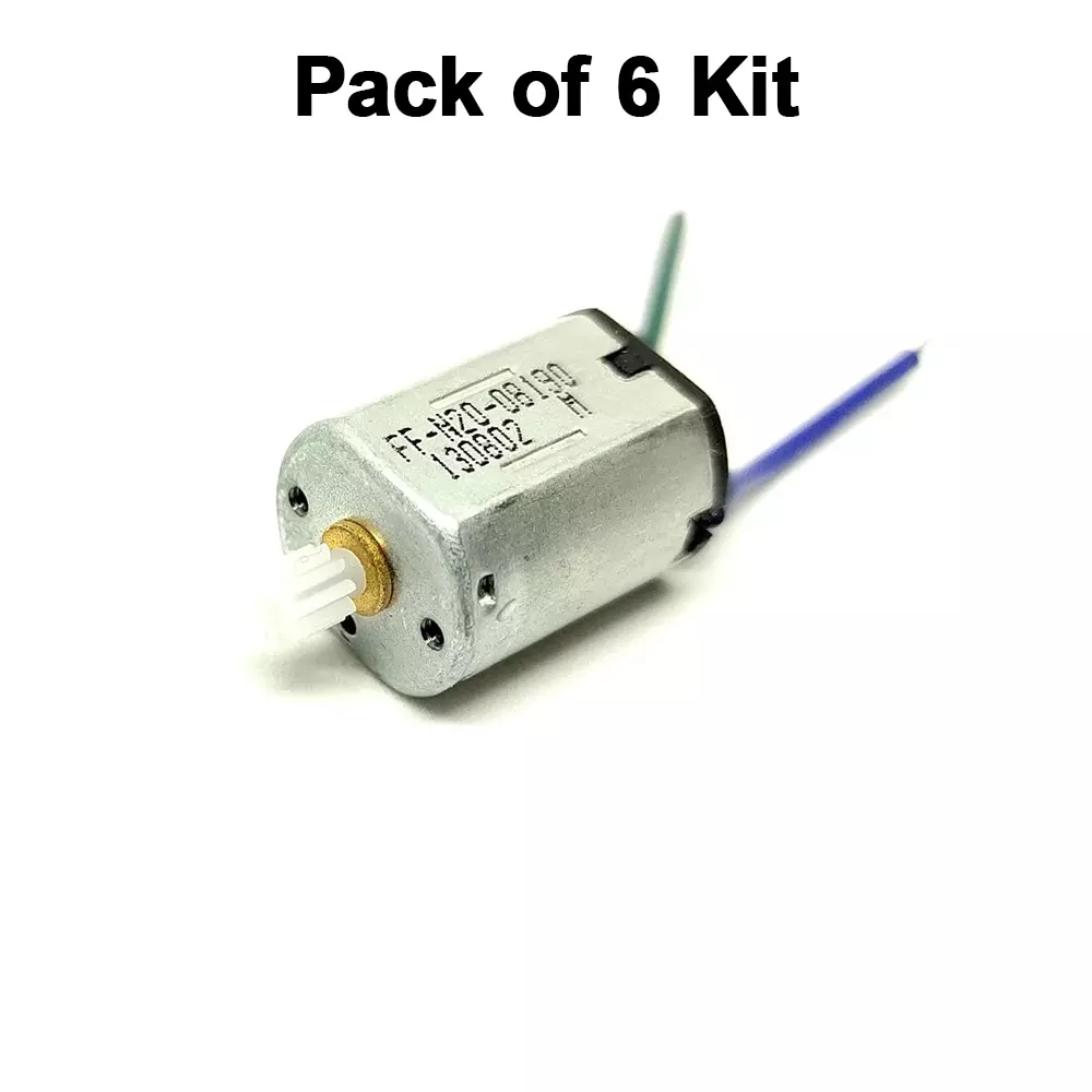 invento-n20-mini-drone-dc-motor-dc37-v-voltage-6000-rpm-speed-with-11-teeth-plastic-gear-isc-1040-e3-pack-of-6-kit
