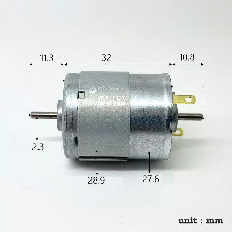 invento-5pcs-rs-365-ph-dc-motor-dual-shaft-6v--24v-12v-dc-high-speed-8500-rpm-multi-purpose-motor-pcb-drill-rc-cars-airplane