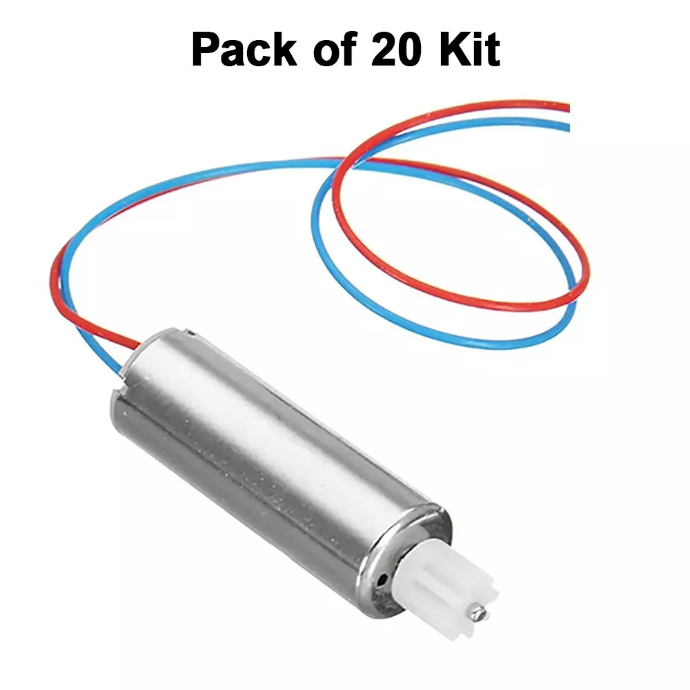 invento-820-micro-dc-motor-dc37-v-voltage-39000-rpm-speed-with-11-teeth-plastic-gear-isc-1040-c8-pack-of-20-kit