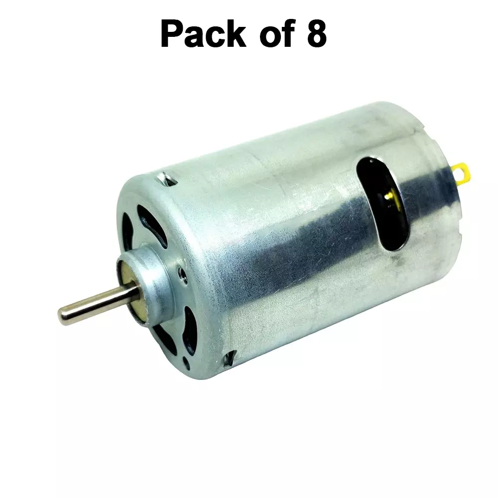 invento-8pcs-rs-545-sh-dc-motor-6v--24v-12v-dc-high-speed-6800-rpm-multi-purpose-motor-pcb-drill-rc-cars-airplane