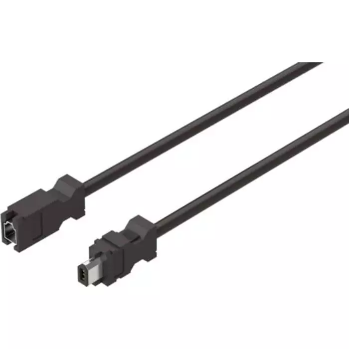 Festo NEBM Series Cable for Use with Controllers, 10 m Length, 0 - 30 V, NEBM-REG6-K-10-Q14N-REG6