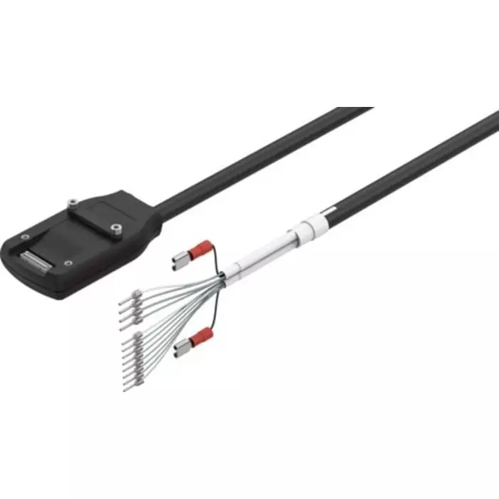 Festo NEBM Series Cable for Use with Controllers, 10 m Length, 0 - 50 V, NEBM-SF1W31-EH-10-Q15N-LE14